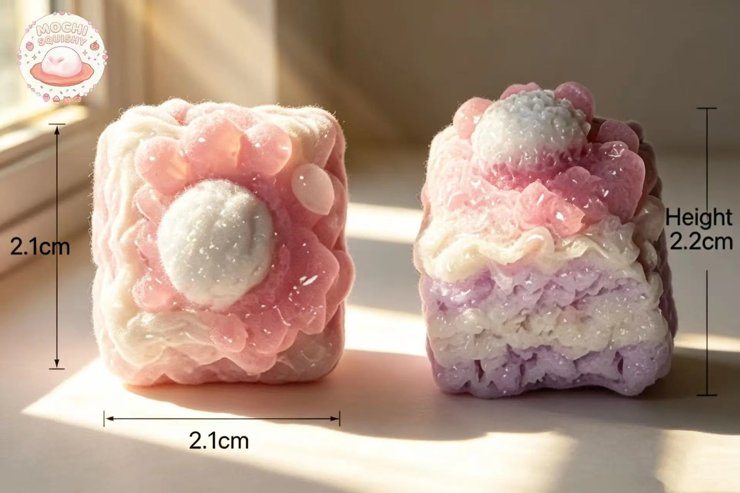 Cloud Dream Square Squishy - Realistic 3D Miniature Healing Toy